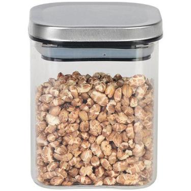Imagem de Porta Mantimento Quadrado Borossilicato Tampa 400ml -Dynasty, 3 meses 