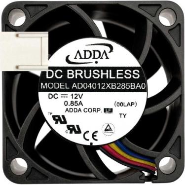Imagem de Cooler AD04012XB285BA0 12V 0.85A 10.2W 4L 4P 40X40X28MM B3 - Adda/ Ber