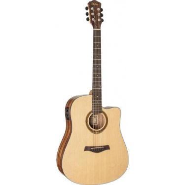 Imagem de Violão Eletroacústico Hofma HMF290 STNT Folk Cutway - Eagle