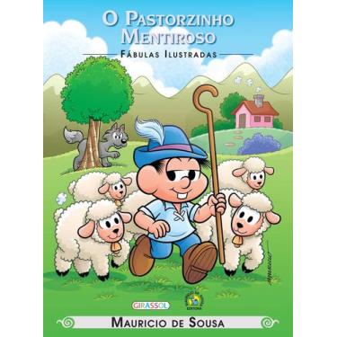 Imagem de Livro - Turma da Mônica - Fábulas Ilustradas - O Pastorzinho Mentiroso