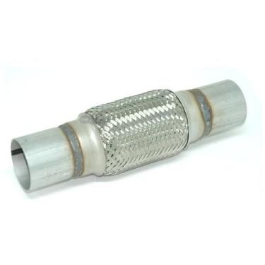 Imagem de Flexível Tubo Cano Escapamento 38mm X 250mm Universal (inox) - DSTAL