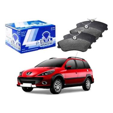 Imagem de Pastilha Freio Dianteira 207 Sw Escapade 1.6 2009 A 2013 - SYL