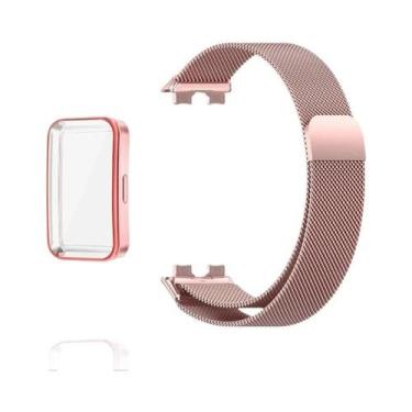 Imagem de Huawei Band 8 9 Pulseira De Metal Capa De TPU Protetor De Tela Filme P