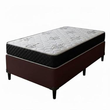 Imagem de Conjunto Box Solteiro Itaflex com Colchão D33 Gazin 41x88x188 - Kit, M