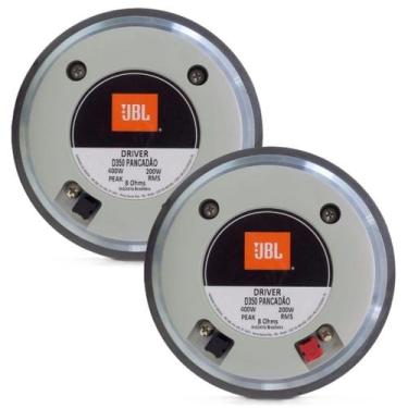 Imagem de Kit 2 Driver JBL Selenium D350 Pancadão 200W RMS 8 Ohms D 350 Profissi
