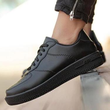 Imagem de Tênis Feminino Sneaker Retrô Feminino Force CWB 18, Preto, 36, Feminin
