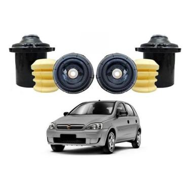 Imagem de Kit Batente Amortecedor Dianteiro Corsa Novo 1.4 2007 A 2012 - GM