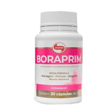 Imagem de Óleo De Borragem E Prímula Boraprim - Vitafor - 60 Cápsulas