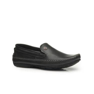 Imagem de Mocassim Masculino Pegada Em Couro 140771, Preto, 41