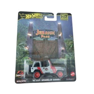Imagem de Hot Wheels Premium Jurassic World 92 Jeep Wrangler Sahara