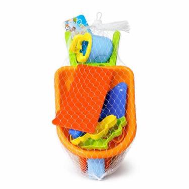 Imagem de Brinquedo de Praia Carrinho de Mão com Acessórios Domni