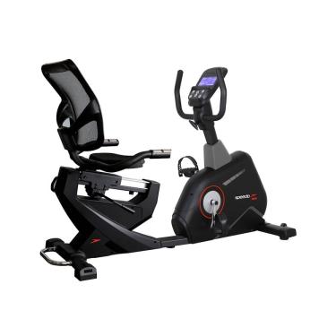 Imagem de Bicicleta Ergometrica Horizontal Speedo R55-V5 Bluetooth Eletromagnetica 150kg Uso Profissional