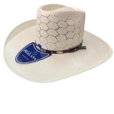 Imagem de Chapéu Pralana  30x farner Hexa Natural, Branco, 58