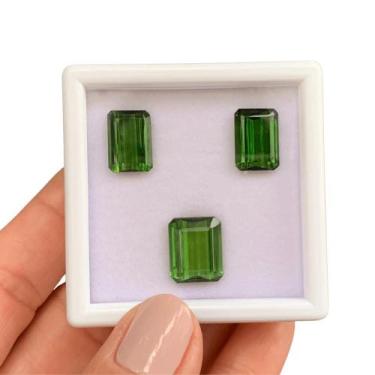 Imagem de Turmalina Verde Baguete SET 17,48ct - ENE2ESE