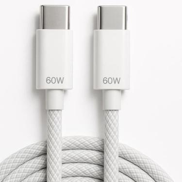 Imagem de Cabo USB C Tipo C 60w Compatível com Iphone 15 15 Pro Max, Compatível 