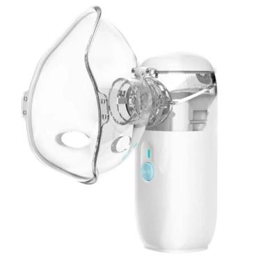 Imagem de Inalador Nebulizador Vaporizador Portátil para Viagem Adequado para Cr