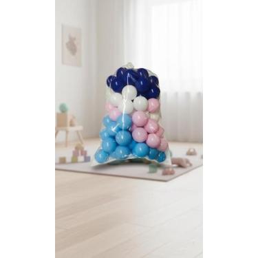 Imagem de 50 Bolinhas Coloridas para Piscina 76mm - Congratulations Store
