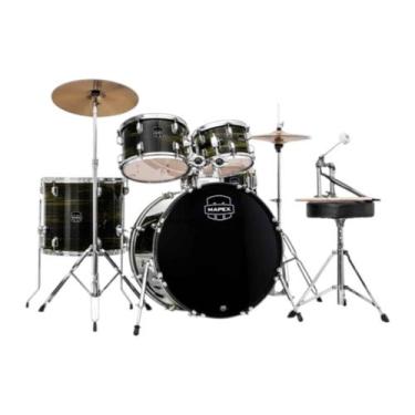 Imagem de Bateria Mapex Comet 22" CM5294FT-FJ Ebony Yellow Grain