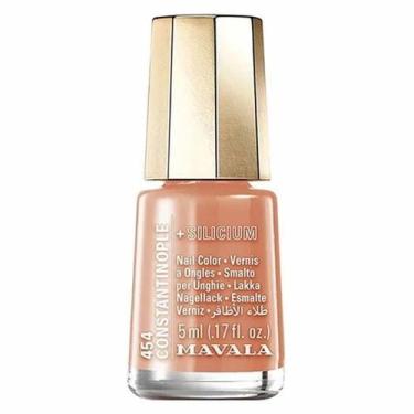 Imagem de Mavala Mini Color Esmalte + Silicium Constantinopla 454 5ml, Rosa-clar