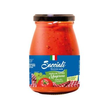 Imagem de Molho Tomate Manjerona Sacciali Premium - 340g