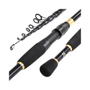 Imagem de Vara De Pesca Telescópica Ultraleve Sougayilang 1.8-2.4m Em Fibra De C