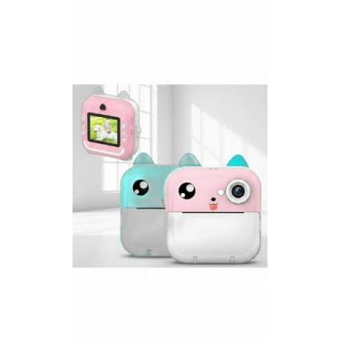 Imagem de Câmera Instantânea Infantil Filmadora HD Rosa - Congratulations Store