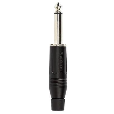 Imagem de Plug P10 Mono, Black ACPM-GB - Amphenol - CIRILO CABOS