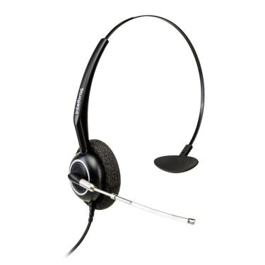 Imagem de Headset Intelbras THS 55 USB Mono Plug And Play com Controle de Volume e Mudo Preto