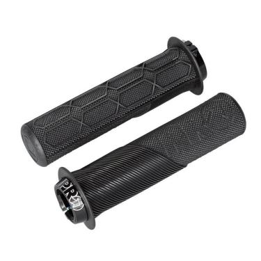 Imagem de Manopla Lock On Trail 132,5mm Flange Preto 32mm Composto Duplo com Trava-Unissex