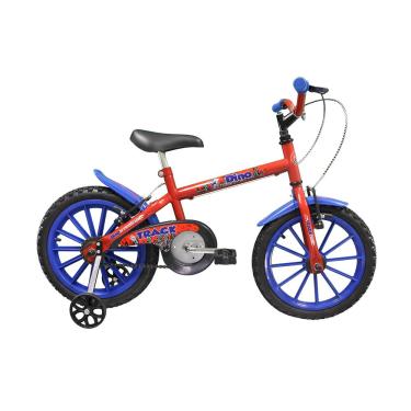 Imagem de Bicicleta Aro 16 Track & Bikes Dino - Vermelho/ Azul