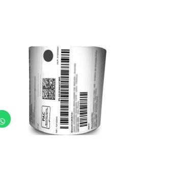 Imagem de 10 Rolos Etiqueta 100x150 , 5ribbon Cera * Mercado Coleta *