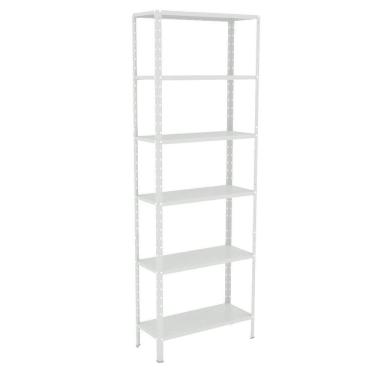 Imagem de Estante Aço 6 Prateleiras Eaf013 Branco
