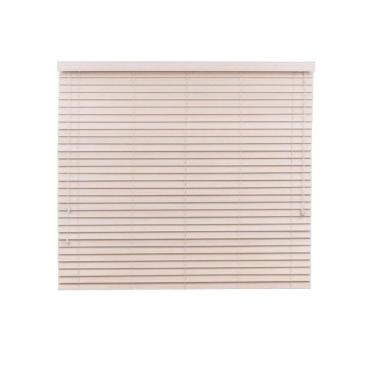 Imagem de Persiana Horizontal Bambu 50mm Patina 160 (L) X 140 (A) cm Bege 1,60 x 1,40 m Cortina Madeira Luxo