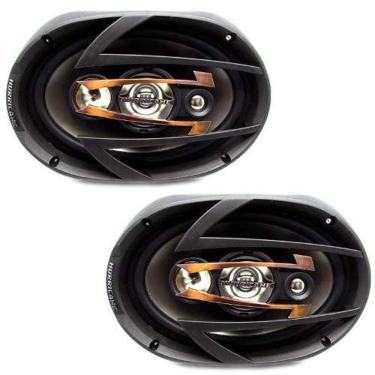 Imagem de Kit Alto Falante 6x9" Polegadas Hurricane Quadriaxial QR69 300W RMS