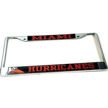 Imagem de WinCraft Miami (Flórida), University of S70136 LIC PLT Moldura S/L impressa