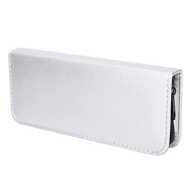 Imagem de Bolsa grande para cabeleireiro, bolsa para cabeleireiros, bolsa para tesouras de couro PU, suporte para tesouras de barbeiro, ferramentas portáteis para salão de beleza, bolsa para tesouras de cabelo para armazenar ferramentas de cabeleireiro