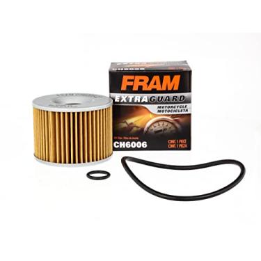 Imagem de FRAM Filtro de óleo para motocicleta/quadriciclo, CH6006 para modelos selecionados Yamaha
