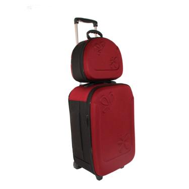 Imagem de Mala de Viagem Bordo (tamanho P Anac 55x35x25cm)+ Frasqueira Nécessaire maleta Viagem10kg Avião