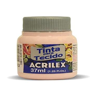 Imagem de Tinta Para Tecido Fosca, Acrilex, Rosa Bebê, 37 ml