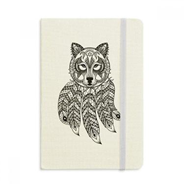 Imagem de Raccoon Caderno de bebê com tinta humana silenciosa oficial em tecido capa dura diário clássico