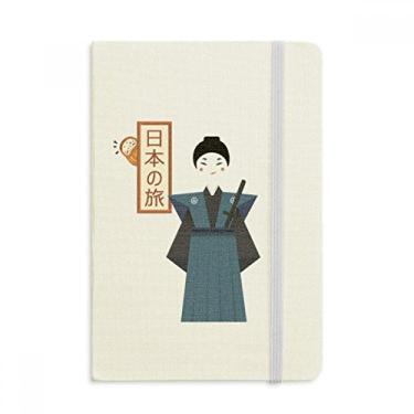 Imagem de Caderno Tradicional Japonês Antigo Bushi Capa Rígida Diário Clássico Diário A5