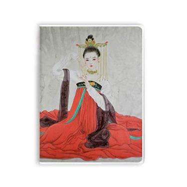 Imagem de Caderno de aquarela de estilo chinês de beleza clássica, capa de goma