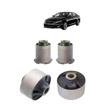 Imagem de Kit 4 Bucha Bandeja Balança Kia Optima 12 2013 2014 2015