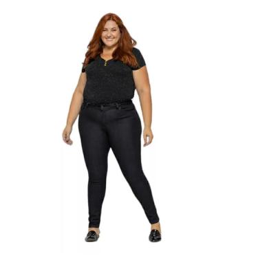 Imagem de Calça Jeans Feminina Cigarrete Black Plus Size Shyro's-Masculino