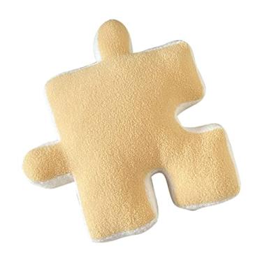 Imagem de Cobertor, tapete de quarto, tapete de cabeceira, tapete de quarto, travesseiro de pelúcia extra macio quebra-cabeça forma especial para decoração de casa de janela de sofá-cama (preto,(Amarelo)