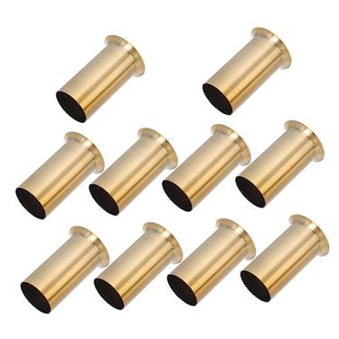 Imagem de DOITOOL 10 Pçs Casquilho De Lustre De Cristal Luminária Castiçais De Cristal Lustre De Cristal Capas De Luz Para Lâmpada De Luz Mangas De Vela Candelabro Lâmpada Base Capa De Ferro