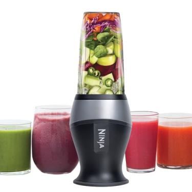 Imagem de Ninja - Liquidificador Pessoal Compacto, 700 Watts, 2 Copos e 2 Tampas de Bico, Ideal para Smoothies, Batidos e Mistura Congelada