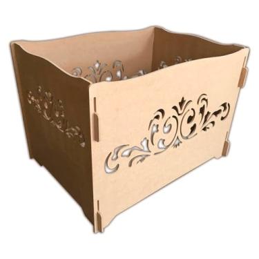 Imagem de Caixa Porta Presentes Em Mdf Provençal Para Decoração Festas Modelo:Arabesco