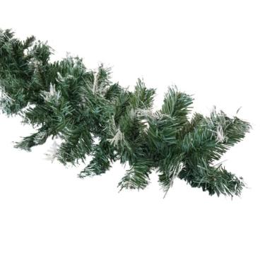 Imagem de Festão Verde Com Nevado Em Pvc 2,70m