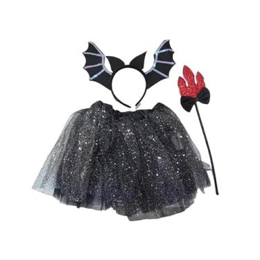 Imagem de Kit Fantasia Halloween Infantil - Diabinha